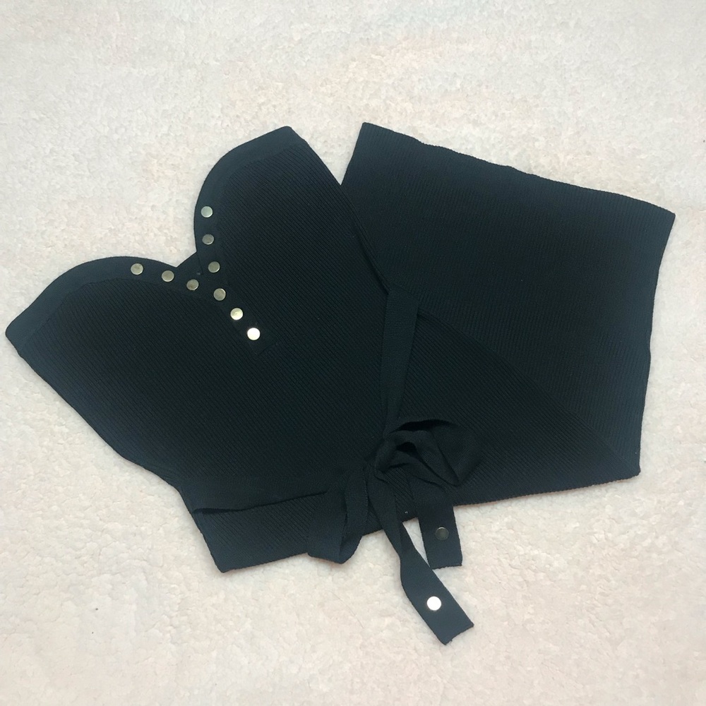 Strapless dress